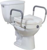 Raised Toilet Seat with arms - Locking