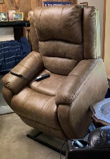 Electric Leather Lift Chair
